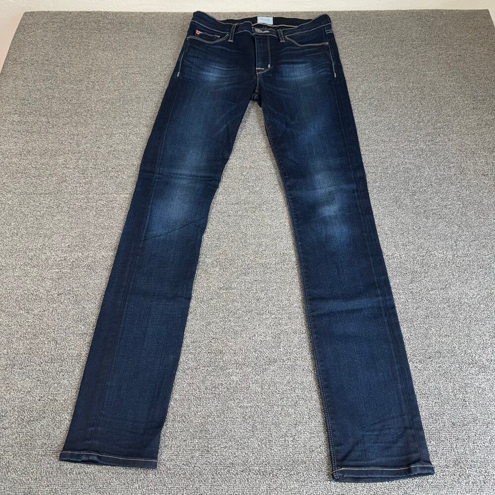 HUDSON Krista Super Skinny Jeans Women's Size 27 Dark Wash Blue Denim Minimalist